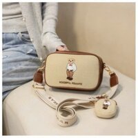 Set túi Gấu kèm ví siêu xinh