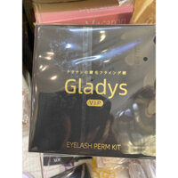 Set uốn mi collagen phủ đen 3D 6D GLADYS cao cấp chính hãng của Nhật sử dụng tại nhà và salon