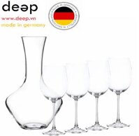 Set uống rượu vang Nachtmann Vivendi Premium 93605 DEKANTIERSET 1 bình 4 ly deep1