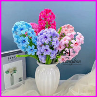 Set vật liệu tự làm 7 cành hoa phi yến bằng kẽm nhung S0611