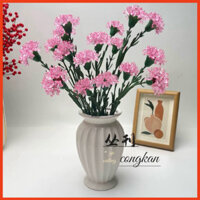 Set vật liệu tự làm bình hoa cẩm chướng DIY handmade hoa hạt nhựa S0170 HACRAFT