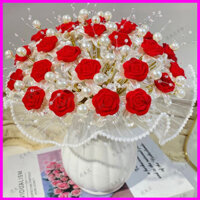 Set vật liệu tự làm bình hoa trang trí bình hoa handmade decor S0012