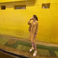 Set váy 2 dây, áo vest