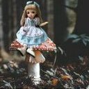 sét váy Alice cho búp bê bjd