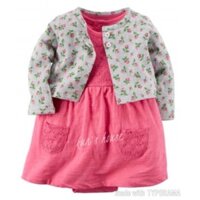 Set váy + áo khoác lửng Cardigan Carter's