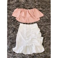 sét váy áo trễ vai