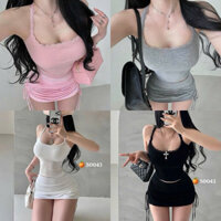 SET VÁY BODY DÂY ÁO PHỐI CHÂN VÁY