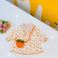 Set váy cam kèm túi