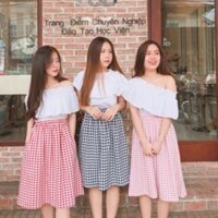 Sét váy caro siêu xinh