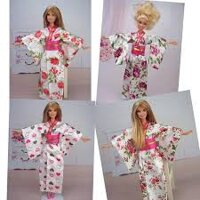 Sét váy cho búp bê ( tặng túi)