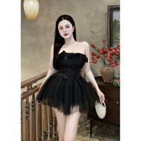 SET VÁY CÚP NGỰC KÈM CHÂN VÁY THỎ DRESS