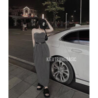 sét váy cúp ngực kèm đai