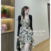 Set váy kèm áo khoác mỏng