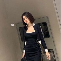 Set váy kèm áo khoác