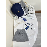 Set váy kèm mũ bé gái