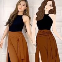 Sét váy quây , áo sát nách