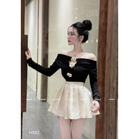 SET VÁY RỜI KÈM PHỤ KIỆN HOA [ Size 40-58Ky ]