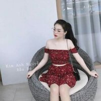 Set váy rời trễ vai