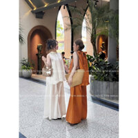 SET VÁY THÔ CHÂN VÁY DÁNG DÀI SIÊU XINH