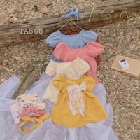 Set váy tiểu thư cho bé gái