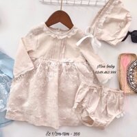 Set váy tiểu thư cho bé
