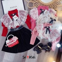 Set váy tiểu thư sang chảnh be gái