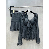 Set váy Voan kèm chân váy rời