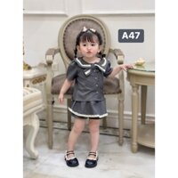 Set váy xinh cho bé gái, đầm mùa hè cho bé gái từ 8-26kg