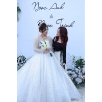 set váy xinh đi đám cưới