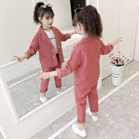 set vest cao cấp kèm áo màu hồng nhẹ nhàng cho bé 16-35kg(ảnh thật)