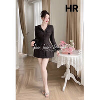 set vest phối tay lông - đi dự tiệc, đám cưới, sinh nhật