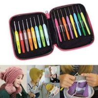 Set Ví Móc Len Chuyên Dụng 16 cây Mũ,Áo,Khăn...Túi