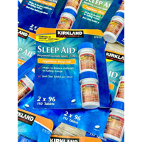 SET VIÊN UỐNG HỖ TRỢ GIẤC NGỦ Kirkland Sleep Aid 25mg.🇺🇸
