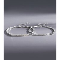 Sét vòng tay đôi bạc 925 ❤️👩‍❤️‍💋‍👨💑👩‍❤️‍👩