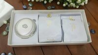 Sét Whoo Whitening & Moisture Glow Cushion Foundation Phấn nước kem nền trang điểm trắng da Hoàng Cung