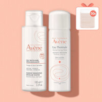 Set xịt khoáng 50ml + nước tẩy trang 100ml Avene Thermal Spring Water