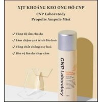 Set xịt khoáng tinh chất keo ong phục hồi da CNP Propolis Treatment Ampoule Mist Hàn Quốc