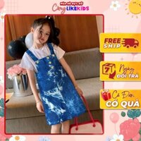 Set YẾM bé gái hoạ tiết DENIM MH23 D41 - LikeKids