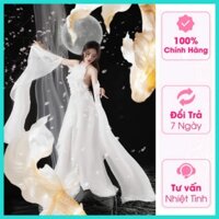 Sét Yếm Chân Váy Dập Ly Chụp Ảnh Nghệ Thuật Trung Thu Sang Chảnh Lễ Tết Nàng Thơ Xinh Đẹp