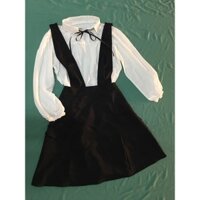 Set yếm dây, áo sơ mi