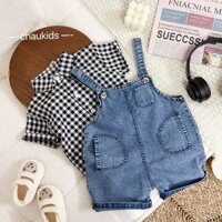 SET YẾM JEAN KÈM ÁO VỊT DONAL CỰC DỄ THƯƠNG CHO BÉ 8-16KG