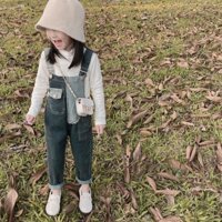 sét yếm jeans style cho mẹ và bé
