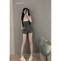 Set yếm kèm áo ống