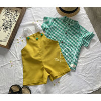 set Yếm mùa Hè linen