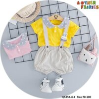 SET YẾM THỎ CHO BÉ GÁI SIZE 70-100