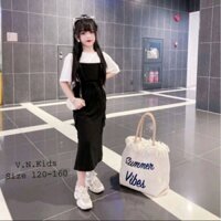 sét yếm túi hộp cá tính cho bé gái