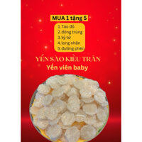 Set Yến viên baby nguyên chất tặng kèm nguyên liệu chưng, YẾN SÀO PHÚ QUỐC CHẤT LƯỢNG