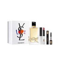 Set YSl 3 Món - Nước Hoa Libre EDP 90ml + Son YSL Slim 112 + Mascara Effet Faux Cils