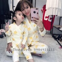 Set yukata cho mẹ và bé 200k