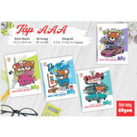 SET10 tập học sinh 4oly 96 trang giấy dày không lem babytree tân vĩnh tiến (KIEN MOC)